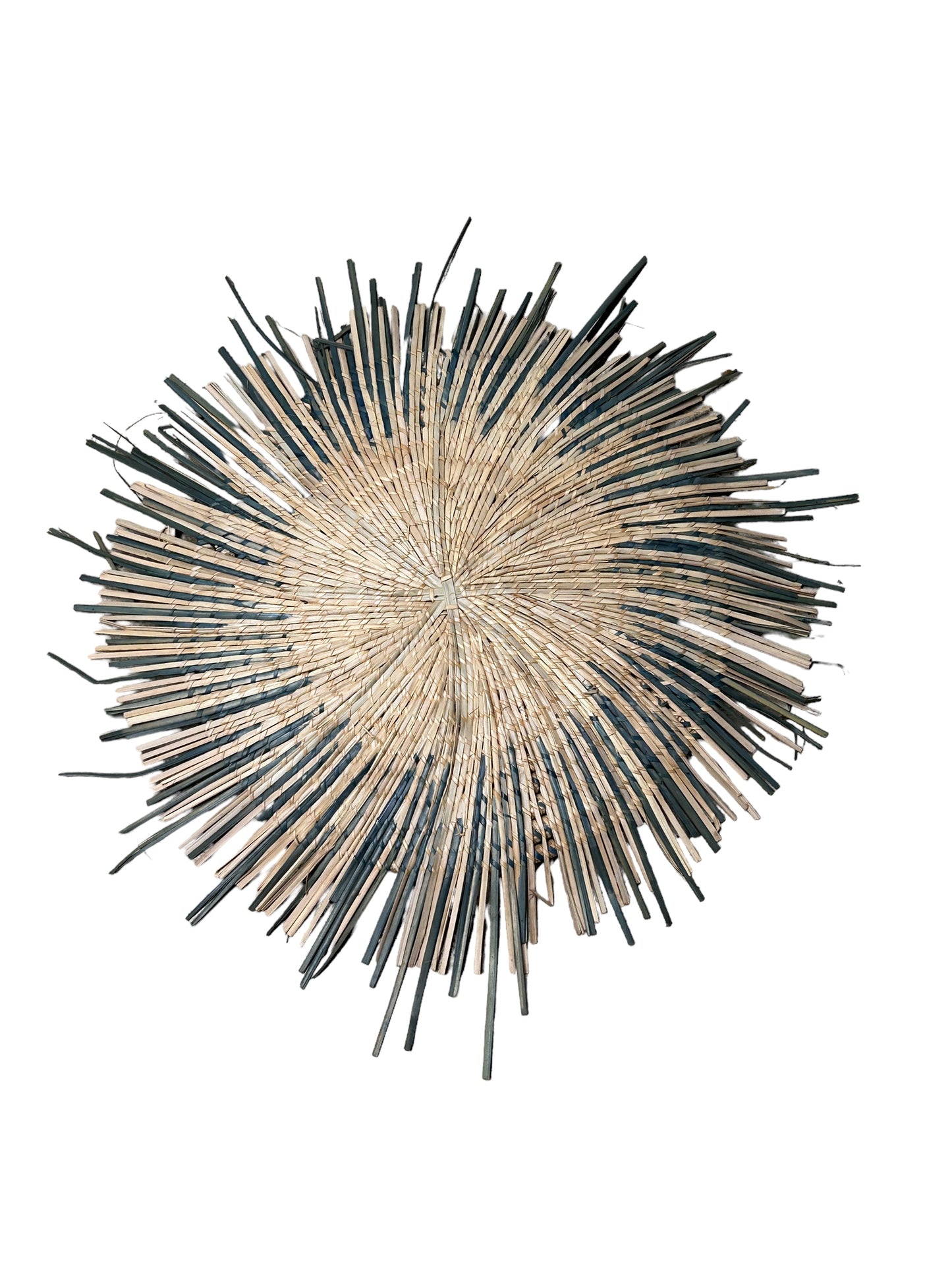 Malawi Sun Wall basket - blue 55cm