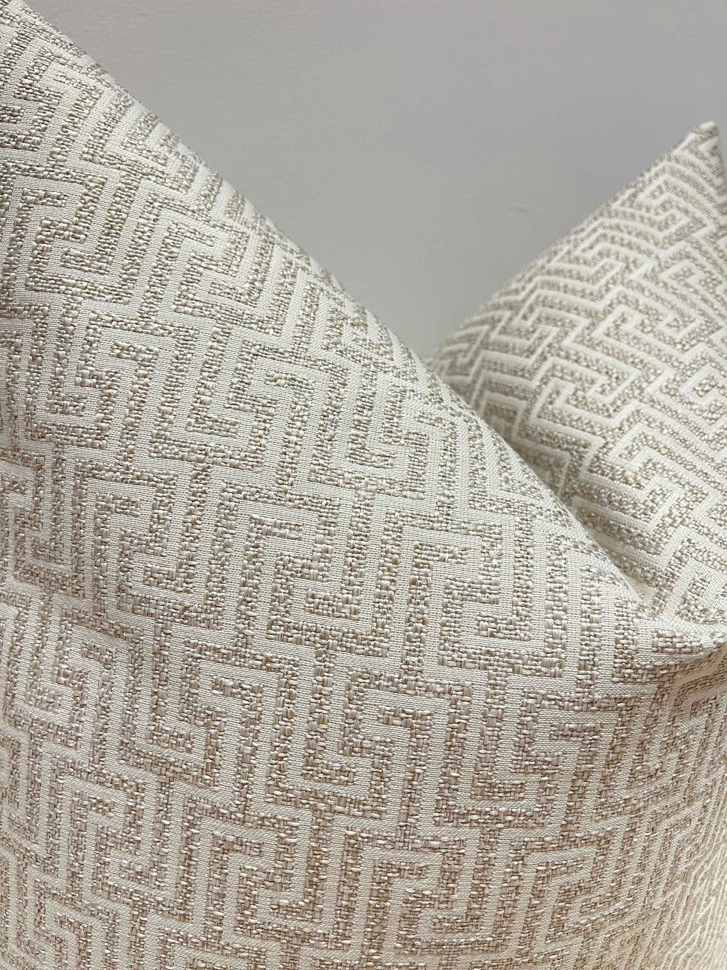 The Couture Cushion - The Beige Mattox - Style No. 56 (DISCONTINUED)