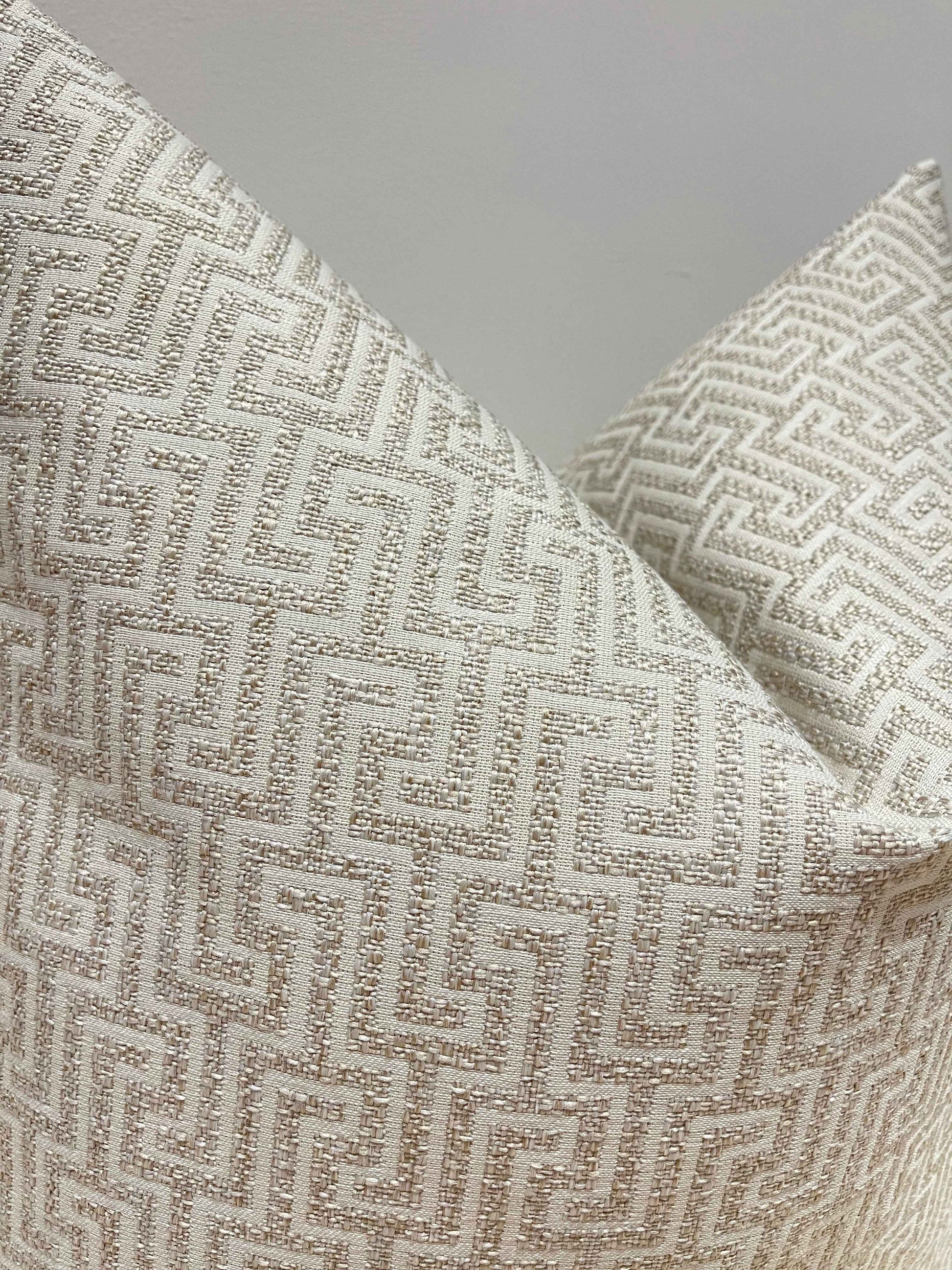 The Couture Cushion - The Beige Mattox - Style No. 56 (DISCONTINUED)