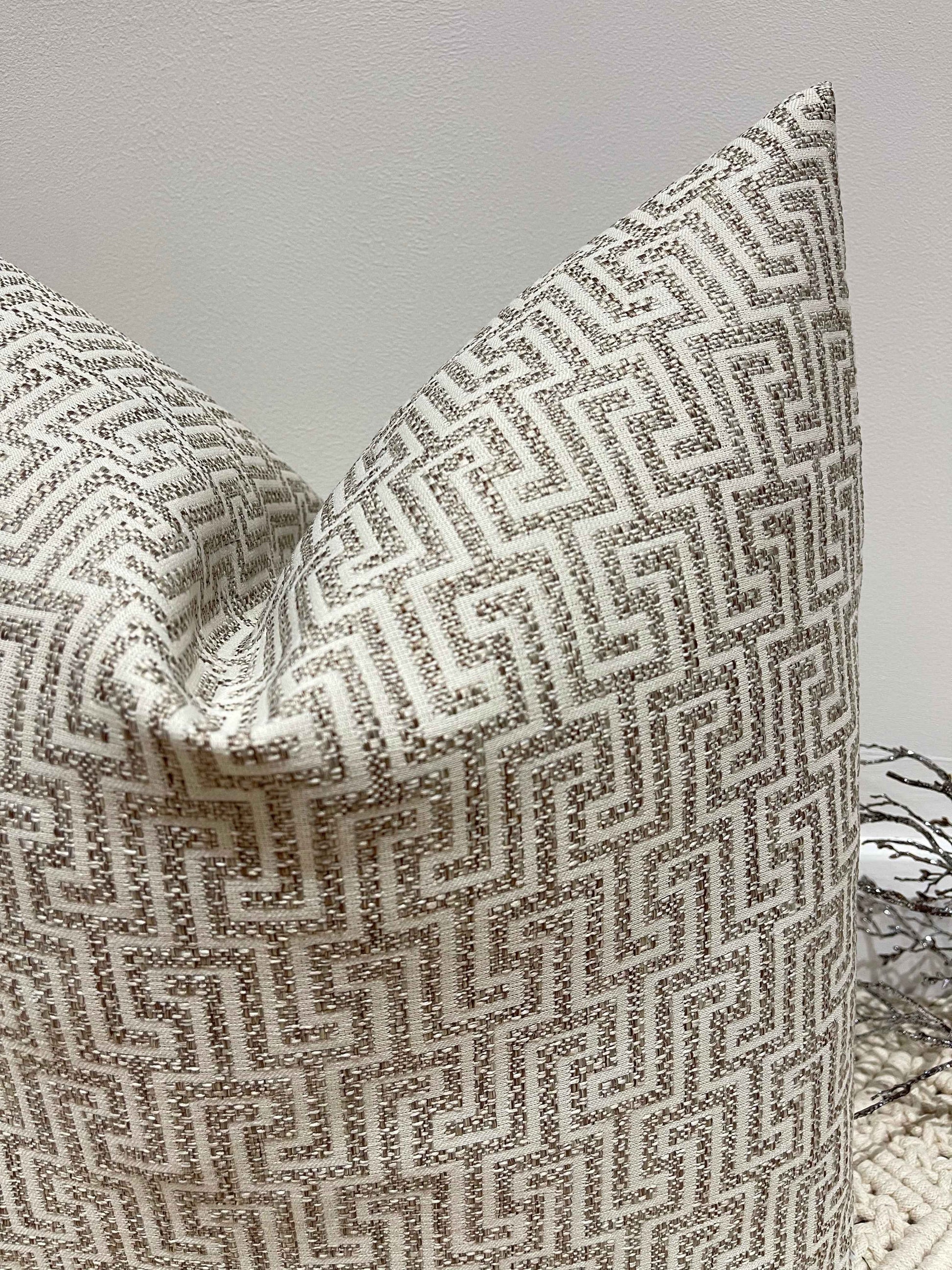 The Couture Cushion - The Taupe Mattox - Style No. 79