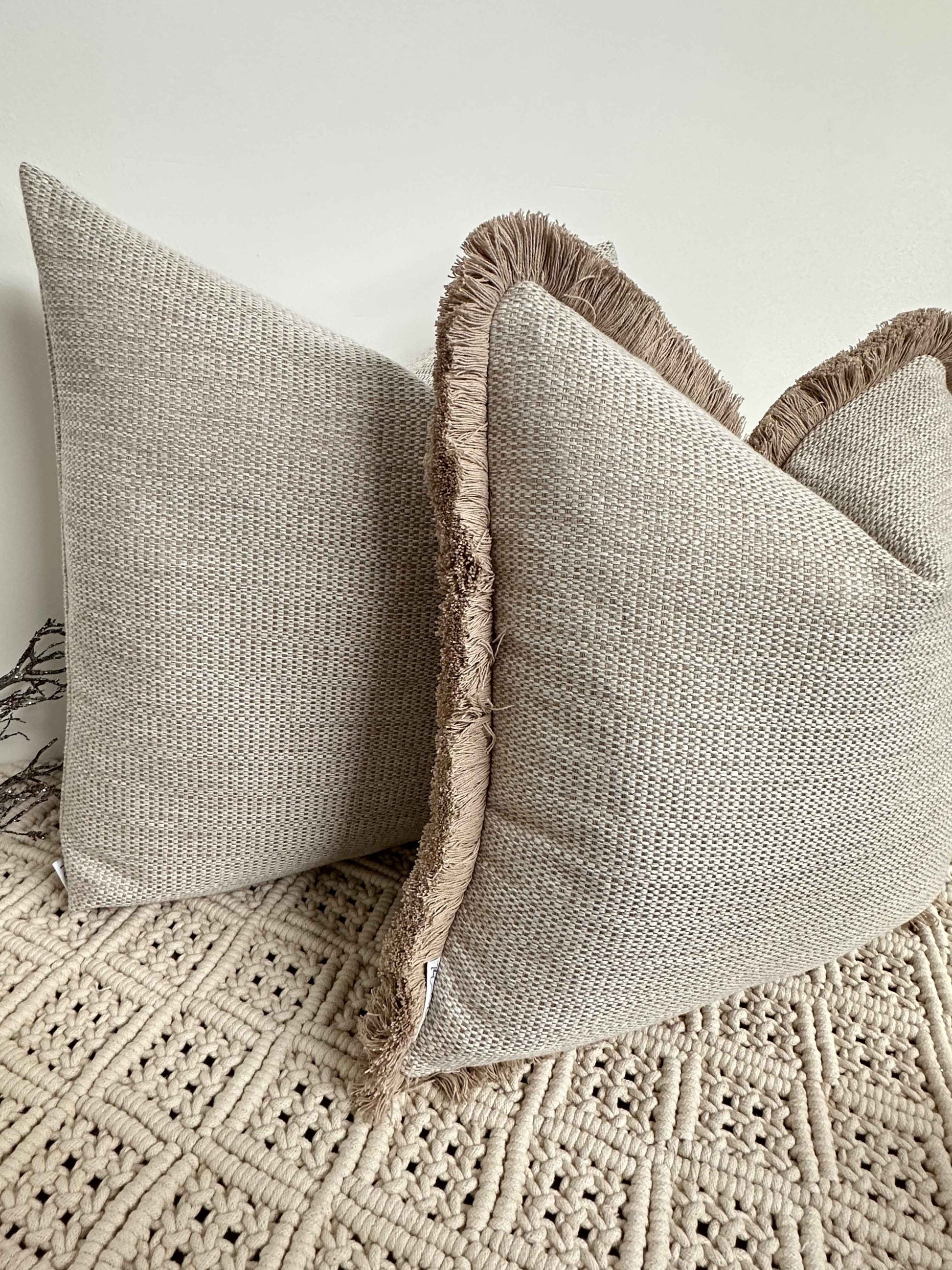 The Couture Cushion - The Beige Kors - Style No. 63