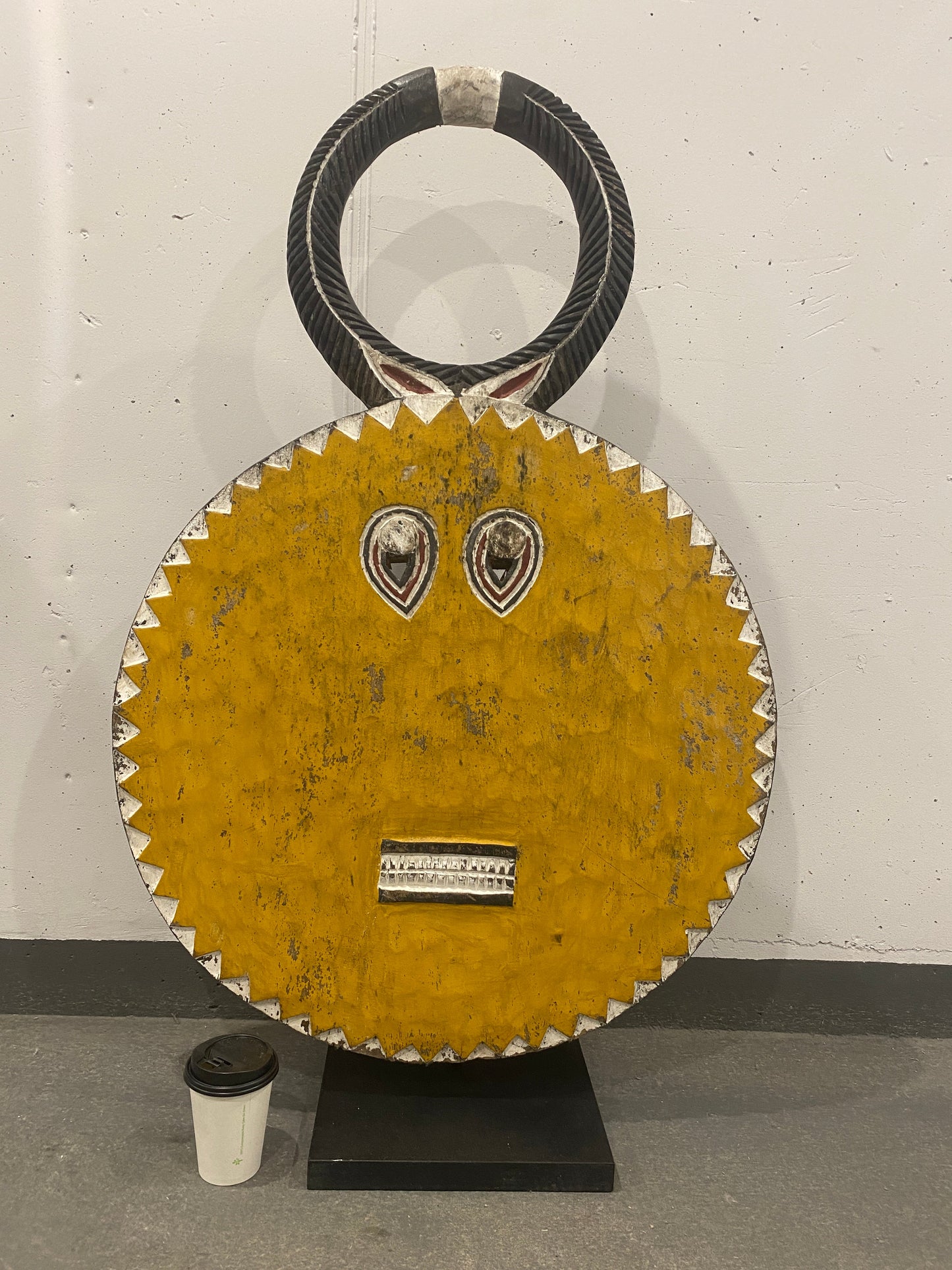 Baule Mask - Yellow (51.2) Large