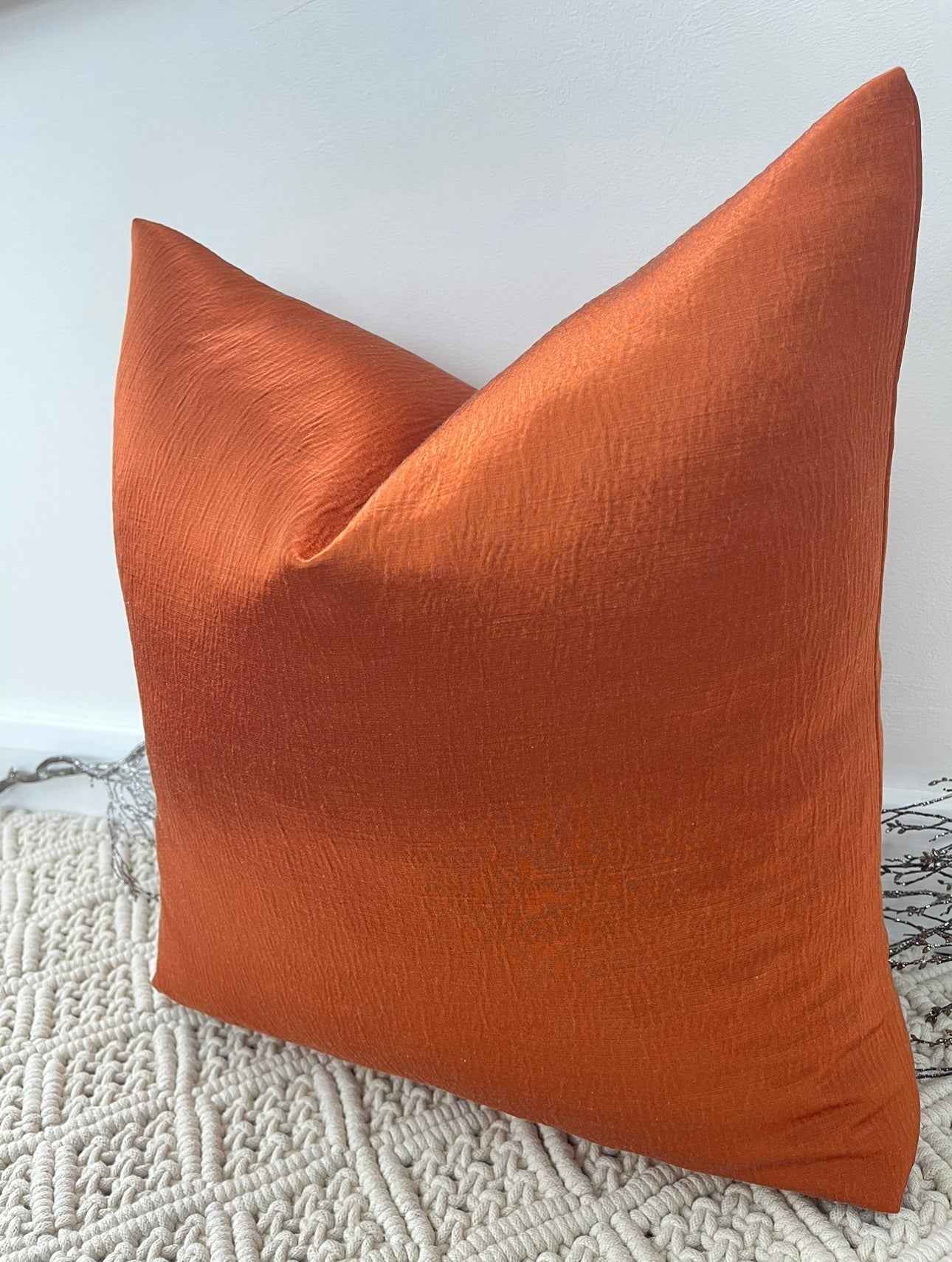 The Couture Cushion - The Orange Laura - Style No. 112