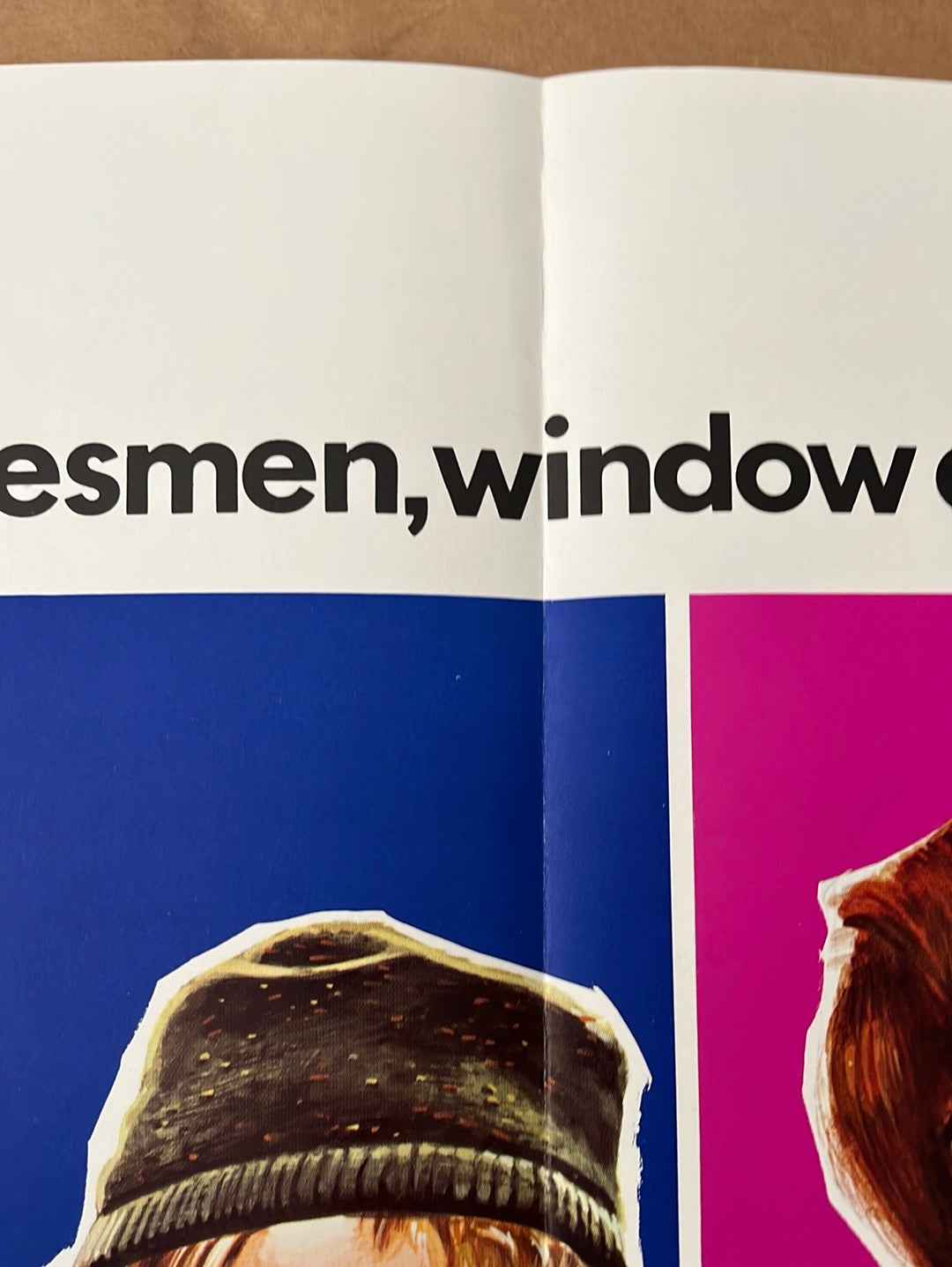 I'm Not Feeling Myself Tonight & Housewives On The Job (1976) Original UK Quad Cinema Poster