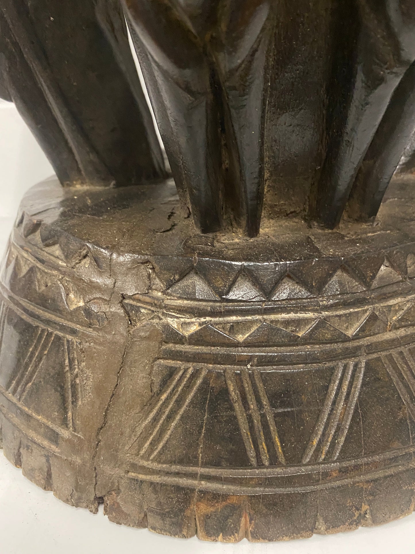 Baule stool - Hand carved - Ivory Coast (85.2)