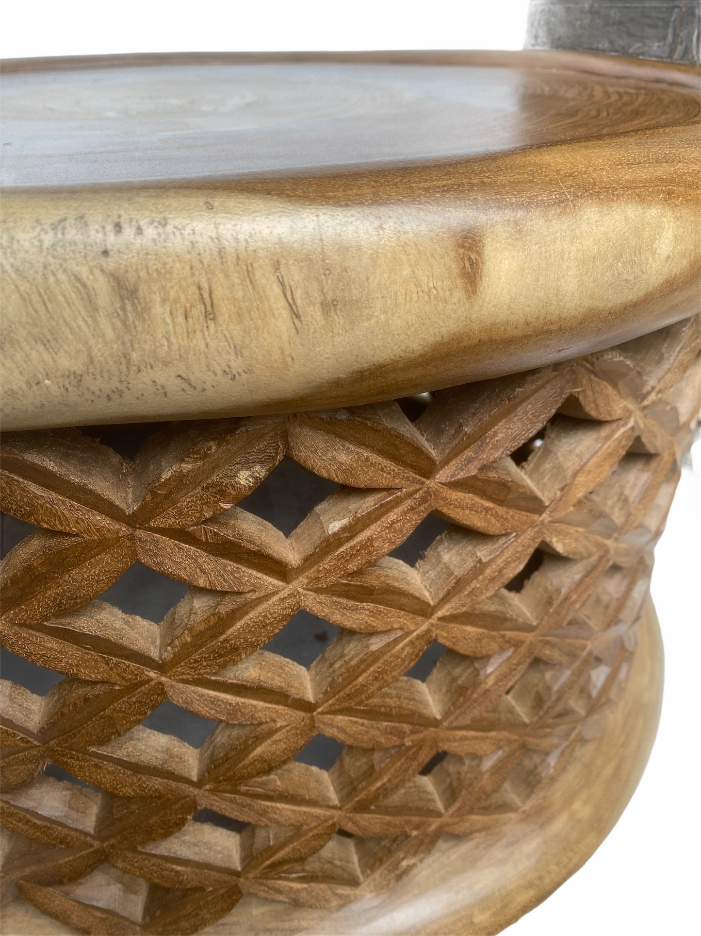 Bamileke Table - 78cm - Natural- Large
