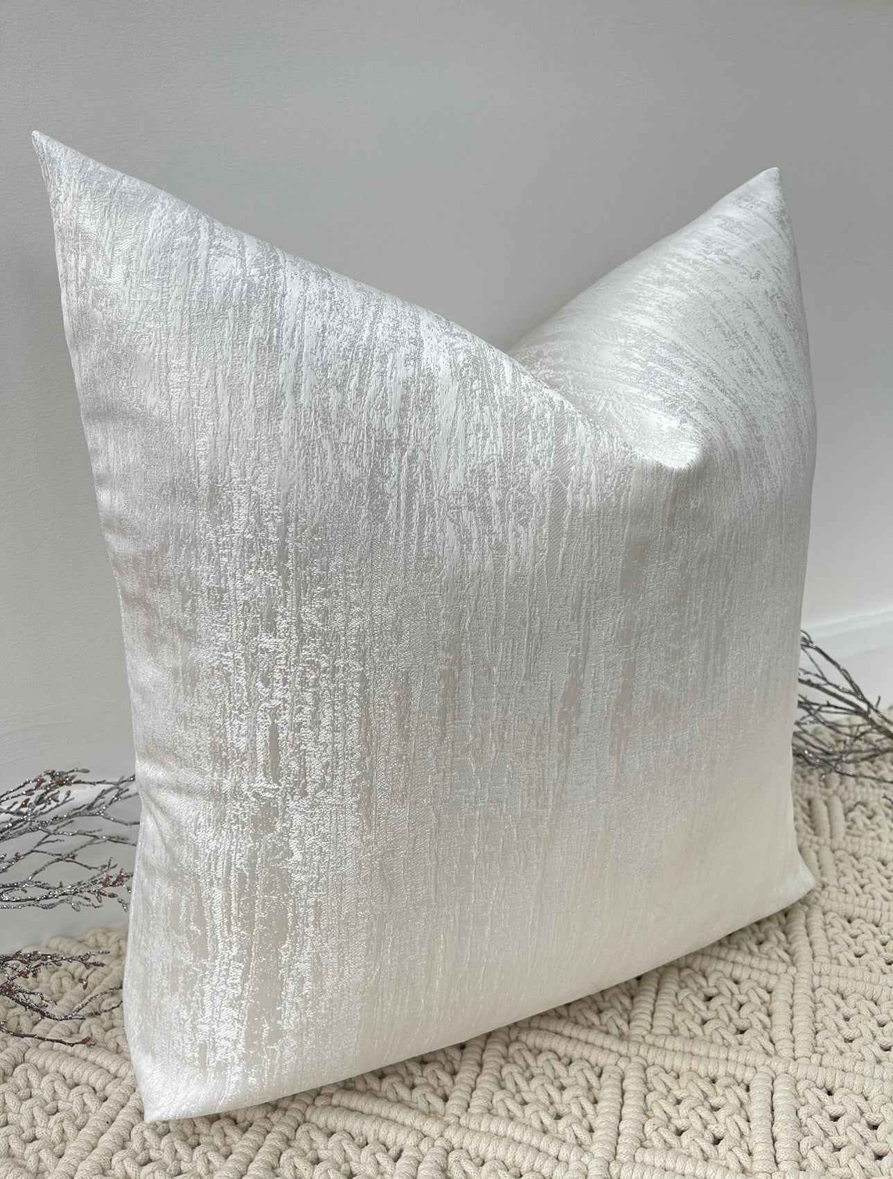 The Couture Cushion - The White Stella - Style No. 120