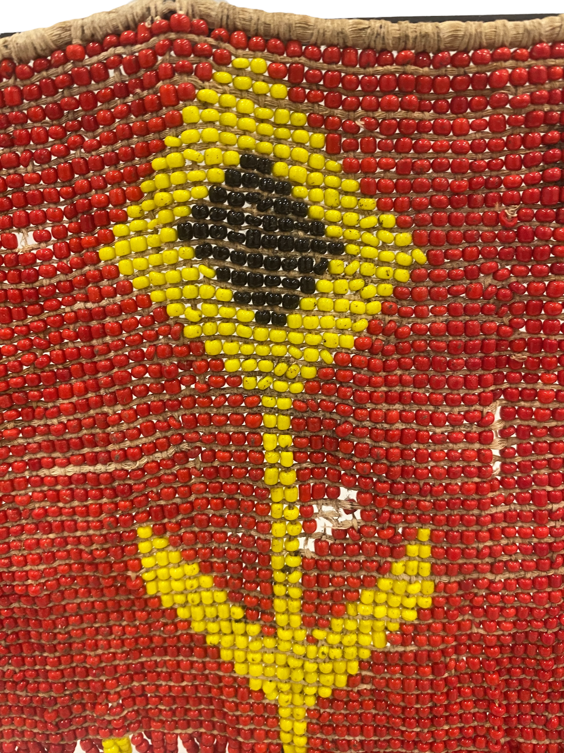 Beaded Chad Skirt - vintage (59.2) Red