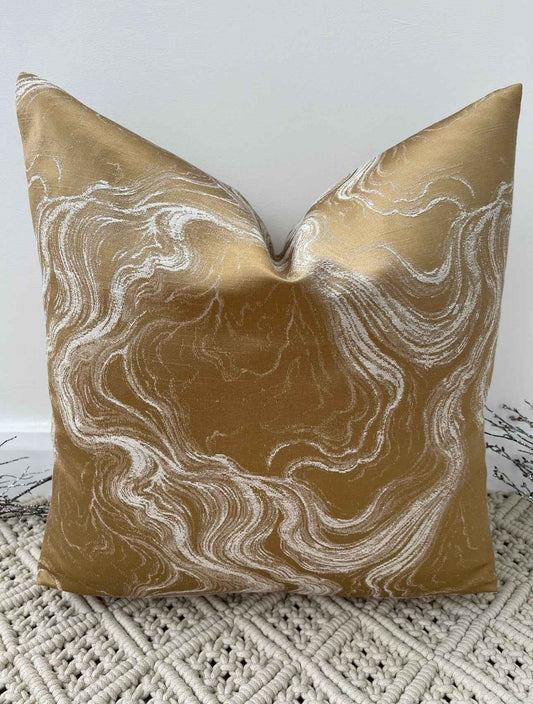 The Couture Cushion - The Deep Gold Diane - Style No. 104