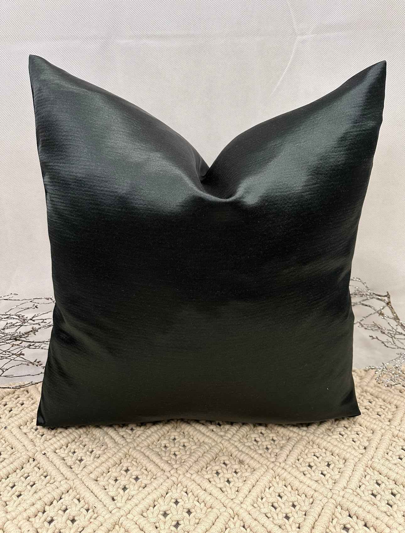 The Couture Cushion - The Black Laura - Style No. 145