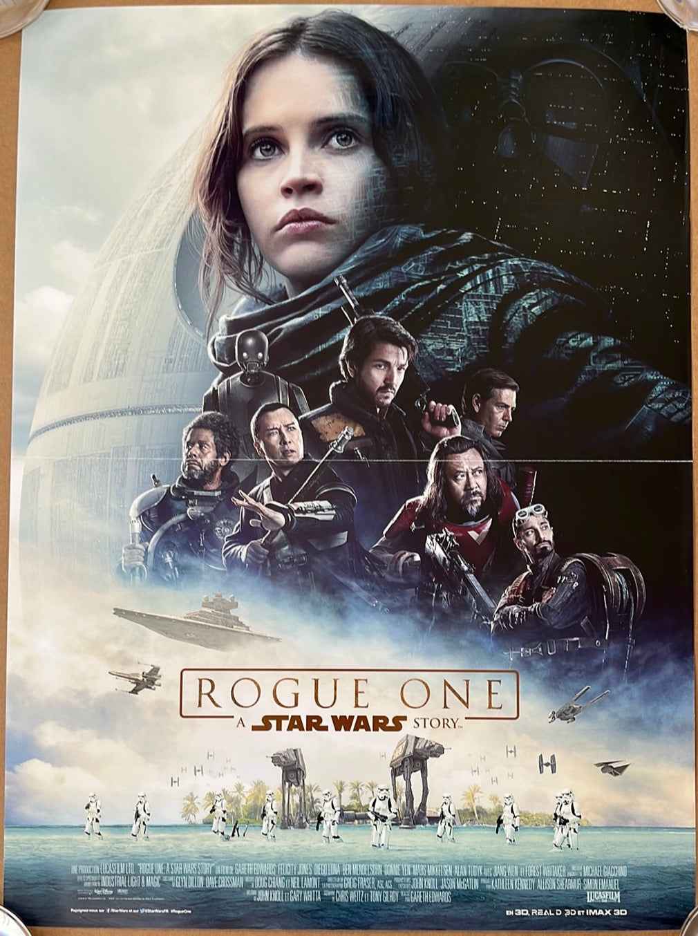 Rogue One - A Star Wars Story (2016) Original French "Petite" Cinema Poster