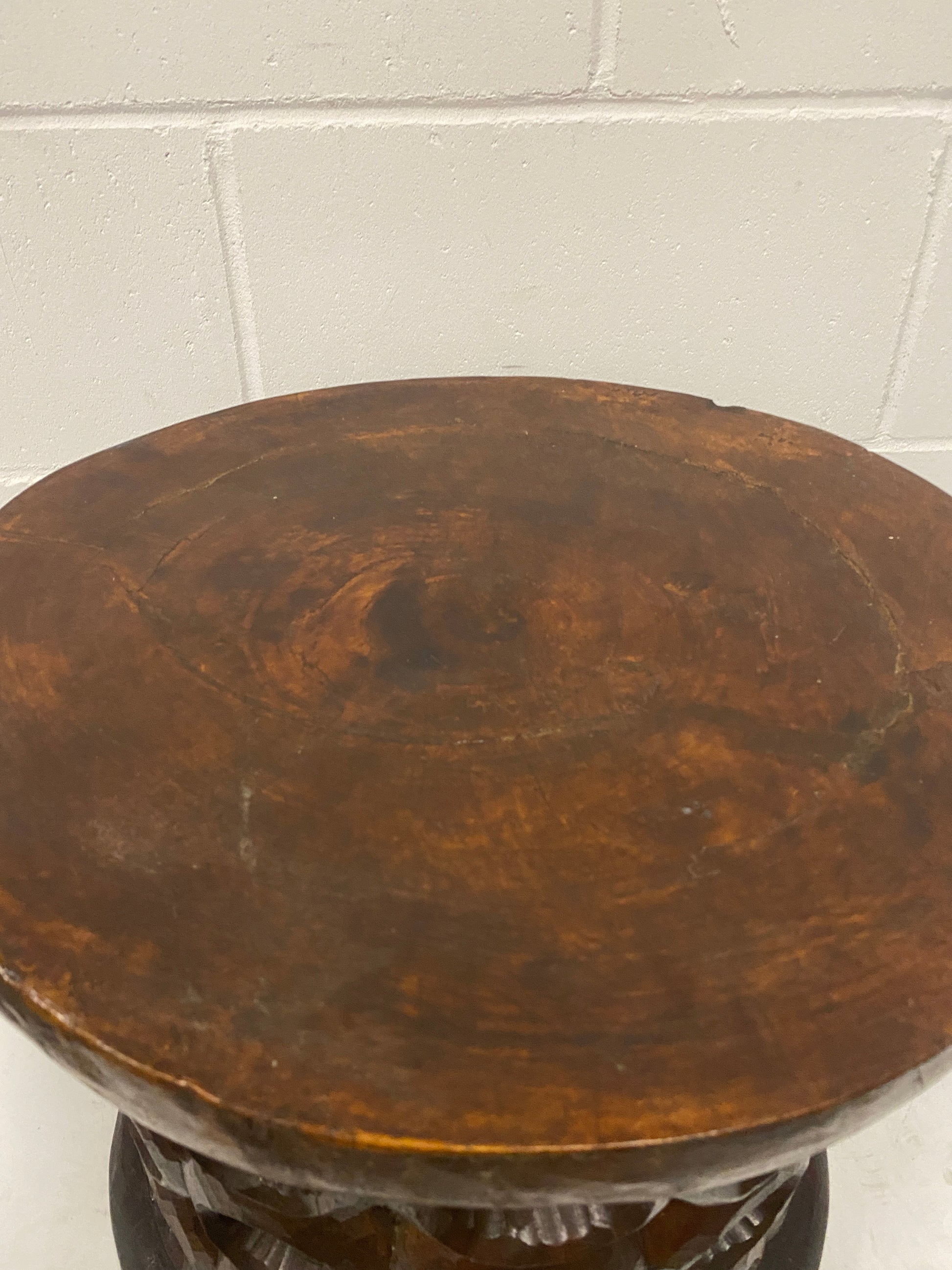 Vintage Bamileke Stool - (87.2)