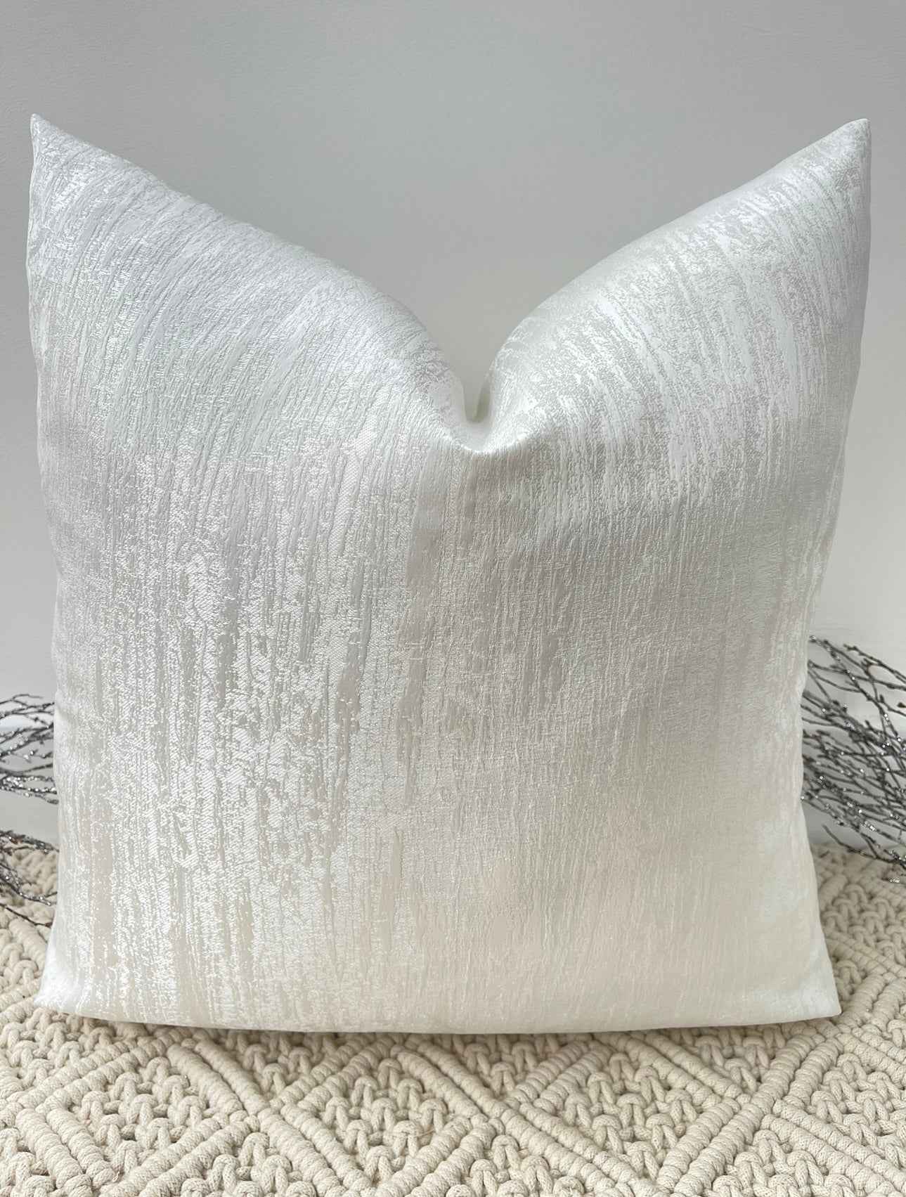 The Couture Cushion - The White Stella - Style No. 120