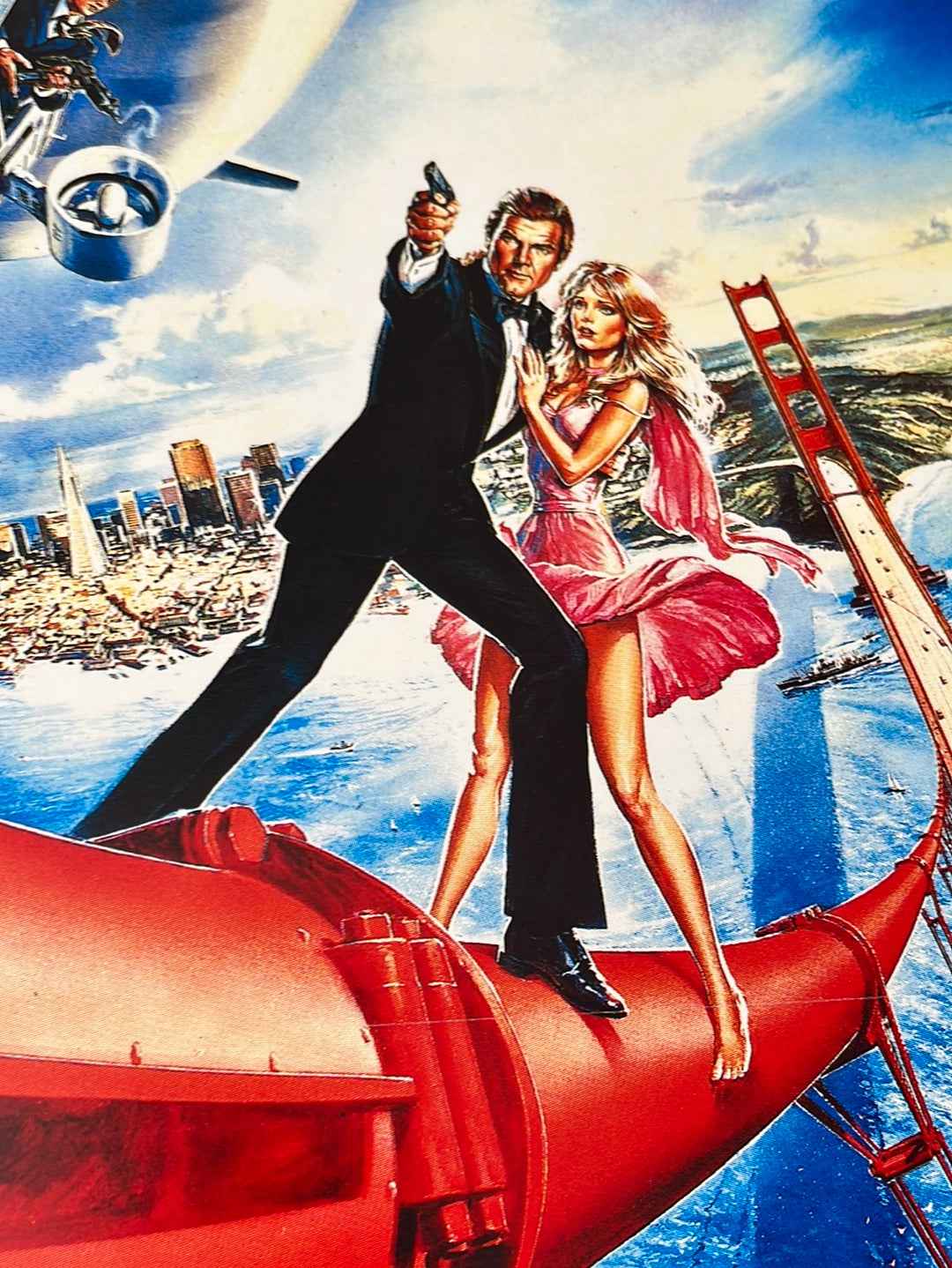 A View To A Kill - Dangereusement Votre (1985) Original French 'Petite' Cinema Poster - James Bond 007