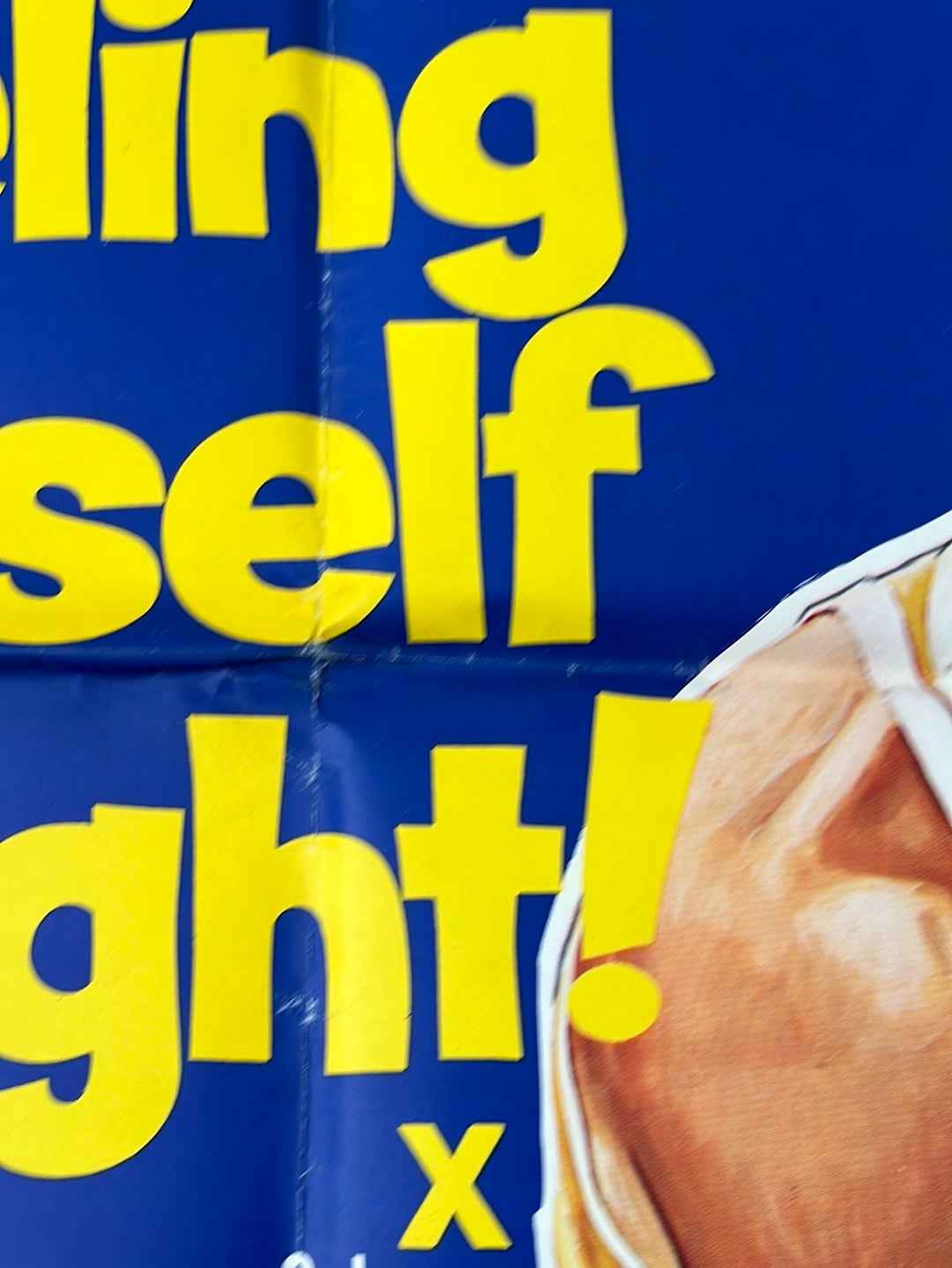 I'm Not Feeling Myself Tonight & Housewives On The Job (1976) Original UK Quad Cinema Poster