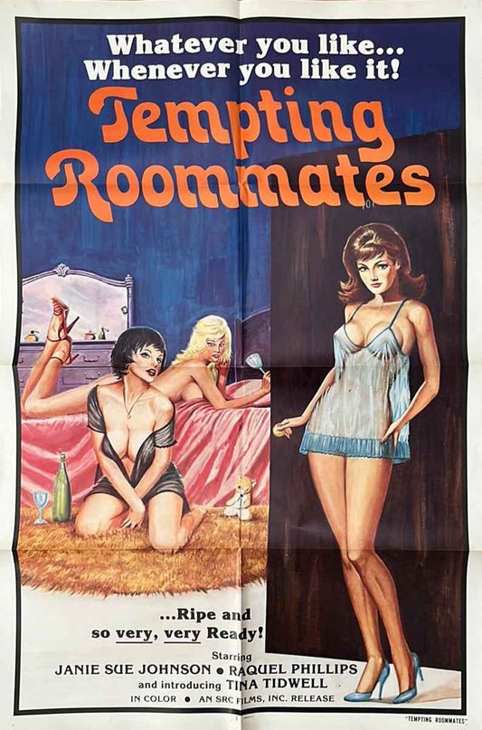 Tempting Roommates (1974) Original US One Sheet Cinema Poster