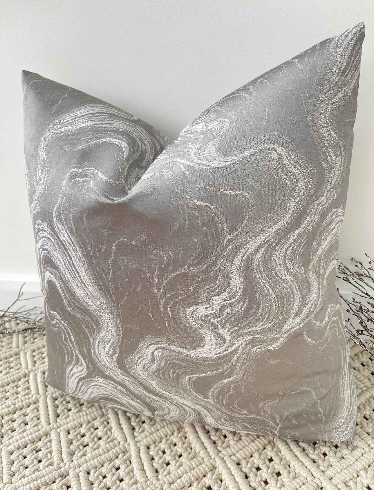 The Couture Cushion - The Silver Diane - Style No. 105 (Discontinued)