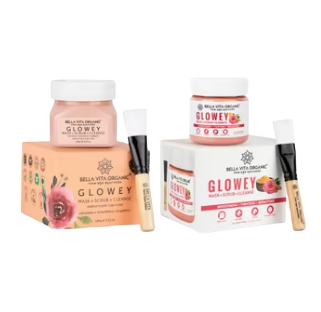 Bella Vita Organic New Age Ayurveda Glowey Mask + Scrub + Cleanse