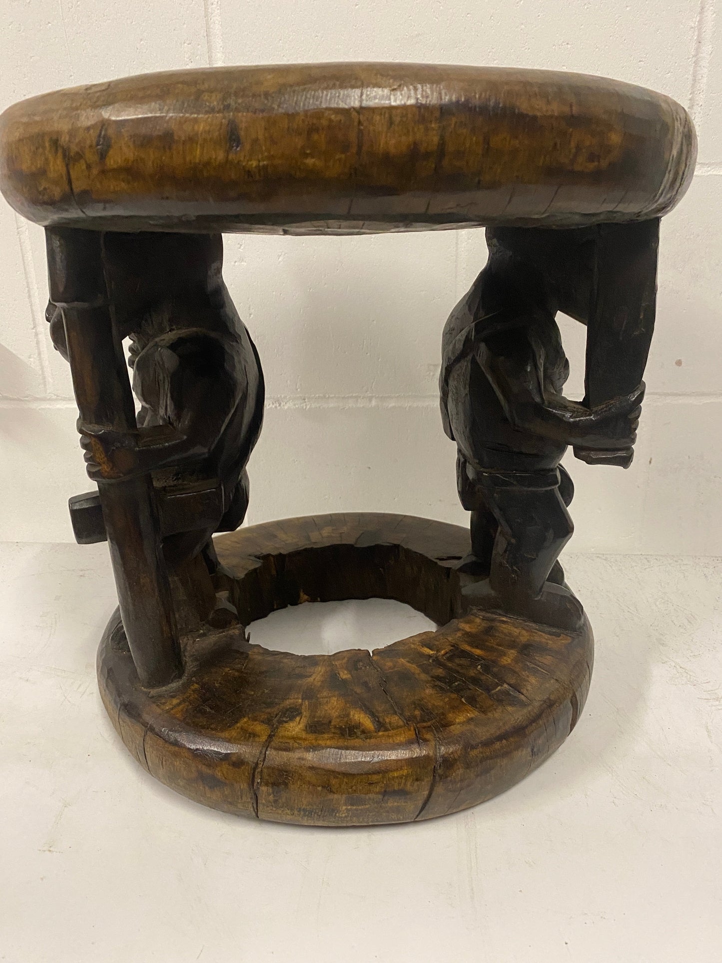Baule stool - Hand carved - Ivory Coast (85.4)