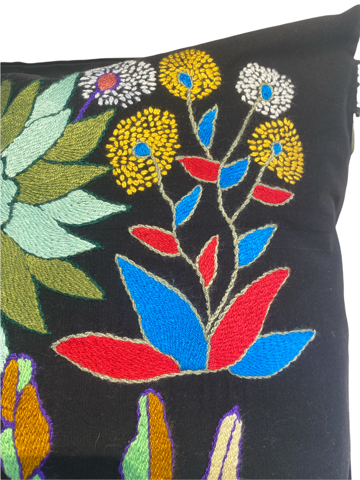 Mapula embroidered cushion 40x40 - South Africa