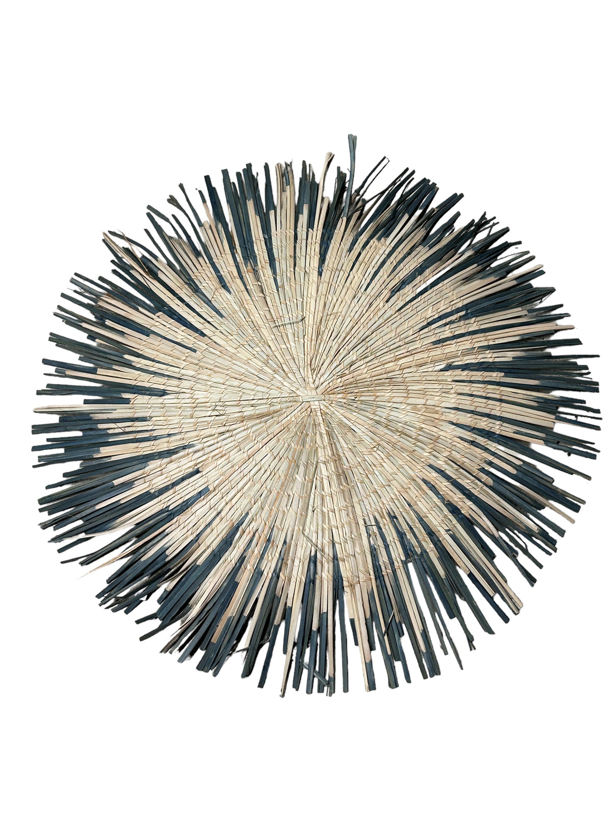 Malawi Sun Wall basket - blue 60cm