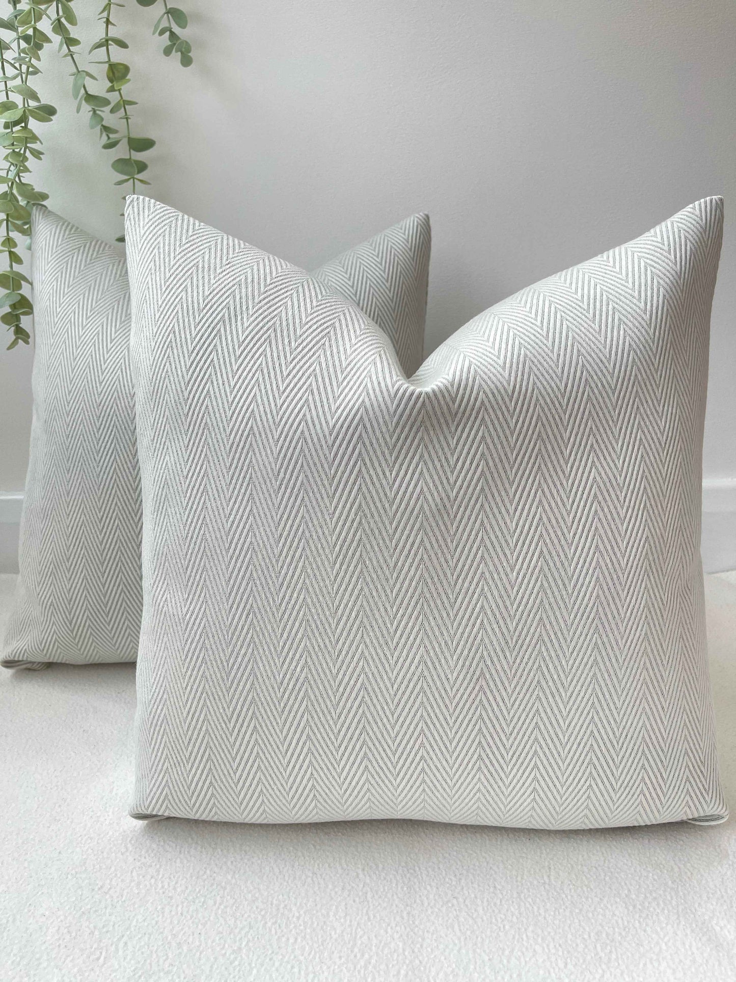 The Couture Cushion - The Outdoor Grey Kady - Style No. 22
