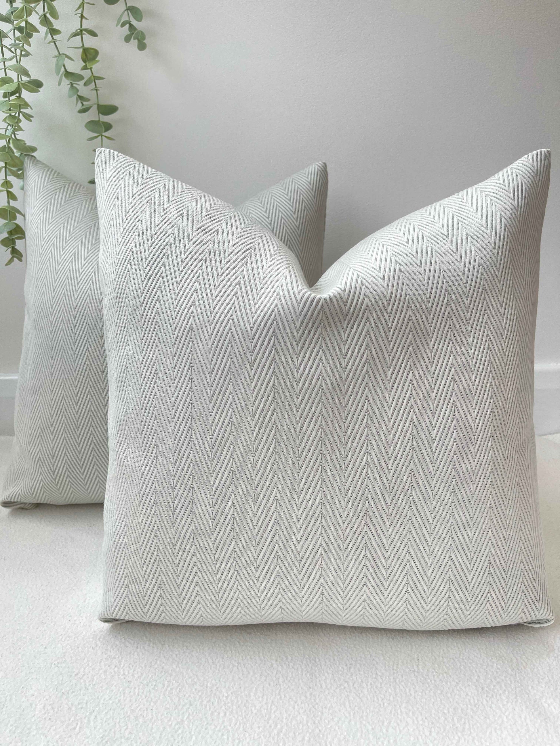 The Couture Cushion - The Outdoor Grey Kady - Style No. 22