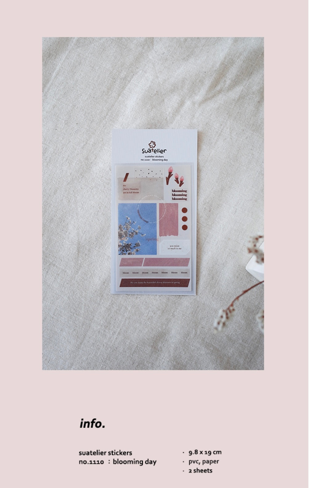 Suatelier | Blooming Day