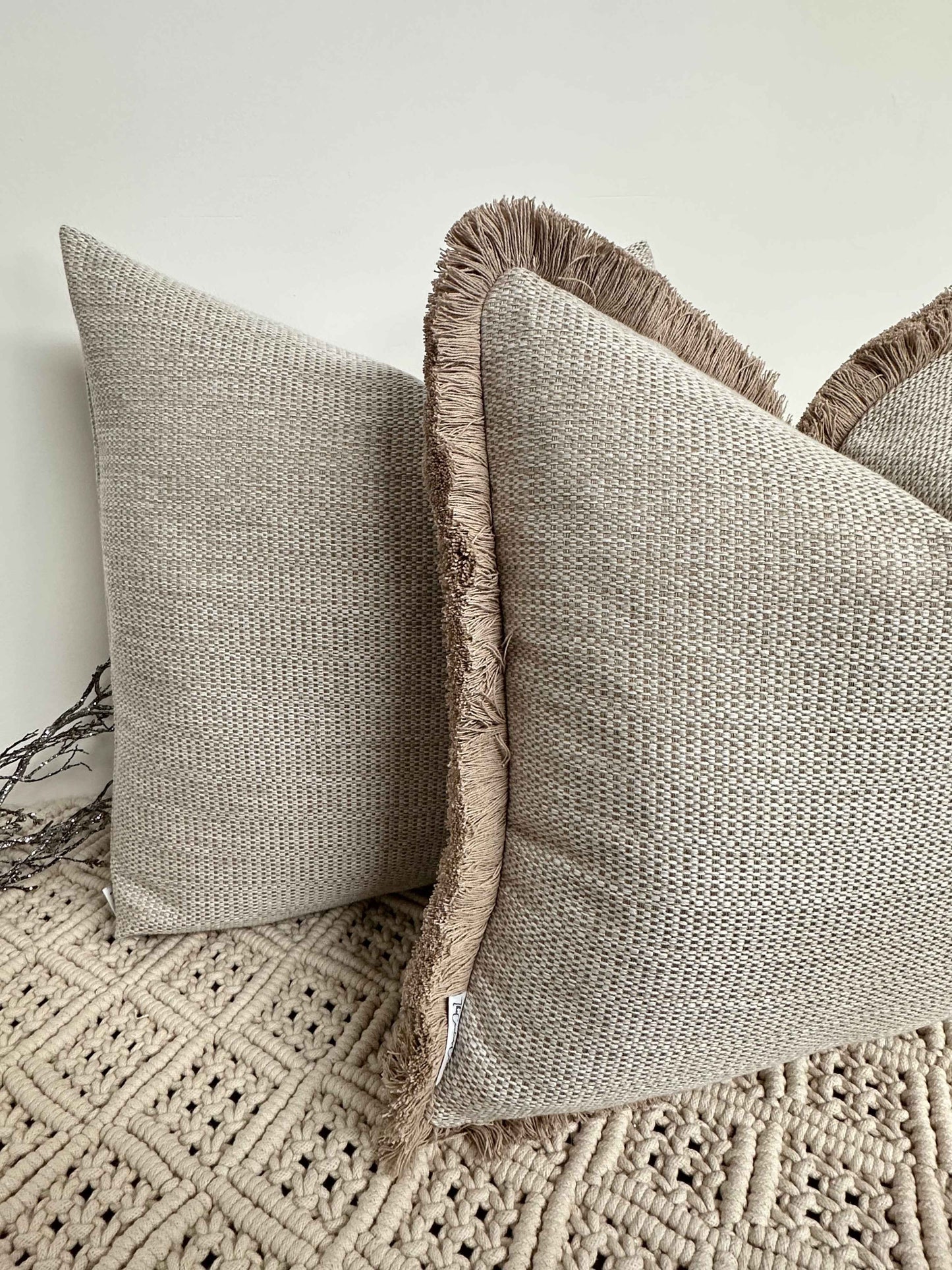 The Couture Cushion - The Beige Kors - Style No. 63