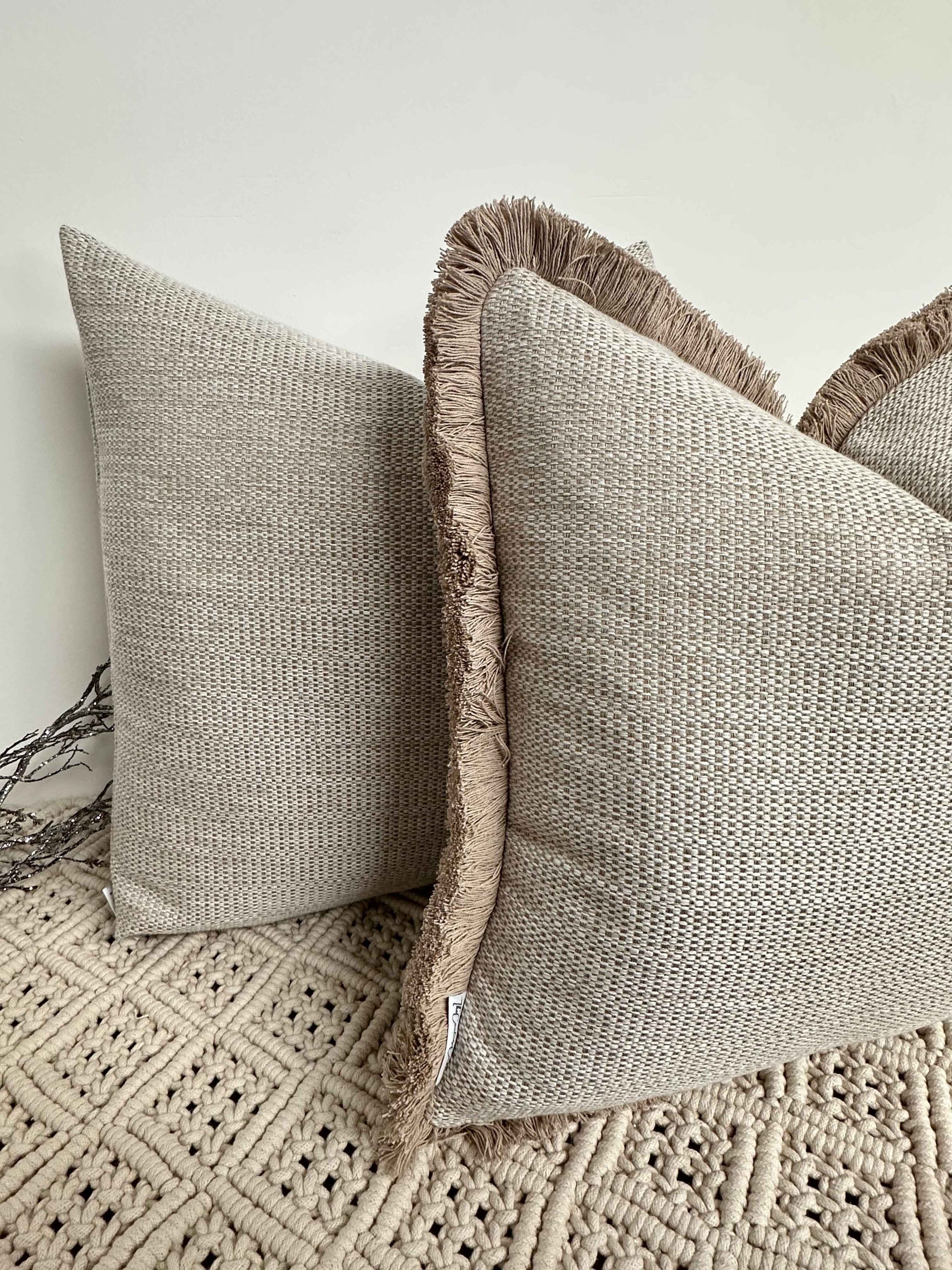 The Couture Cushion - The Beige Kors - Style No. 63
