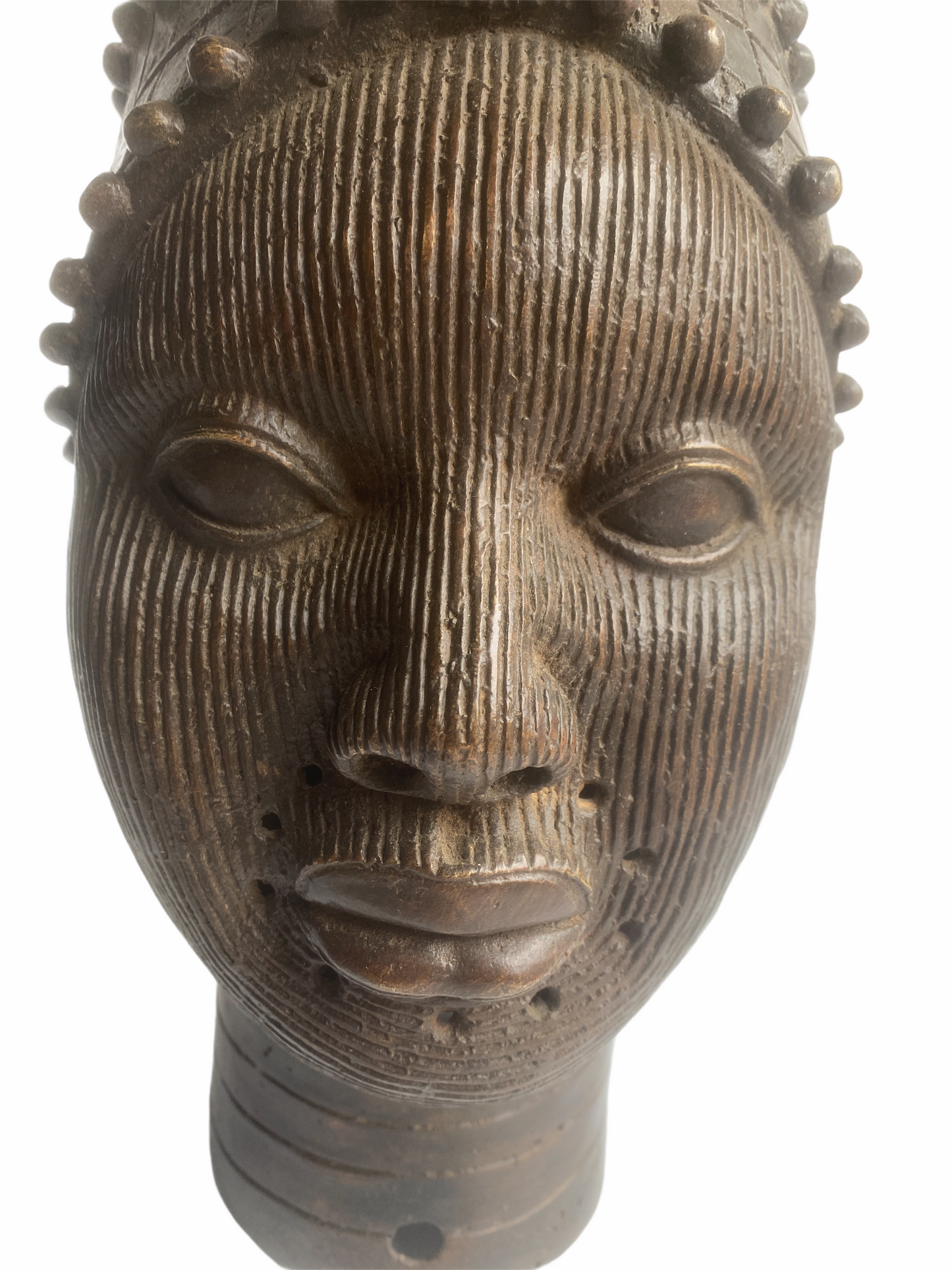 Benin Bronze Head - Large