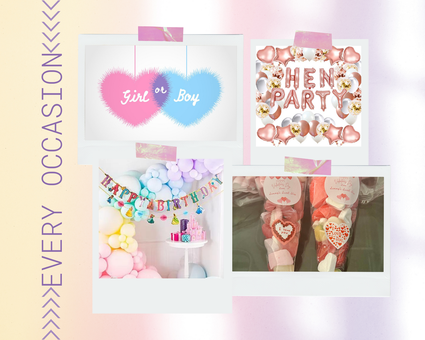 Sweet cones for all occasions