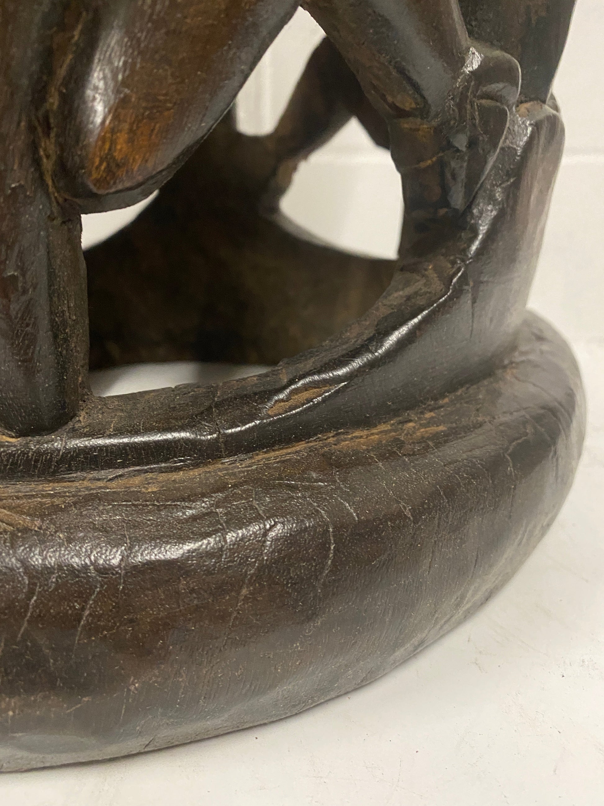 Baule stool - Hand carved - Ivory Coast (85.3)