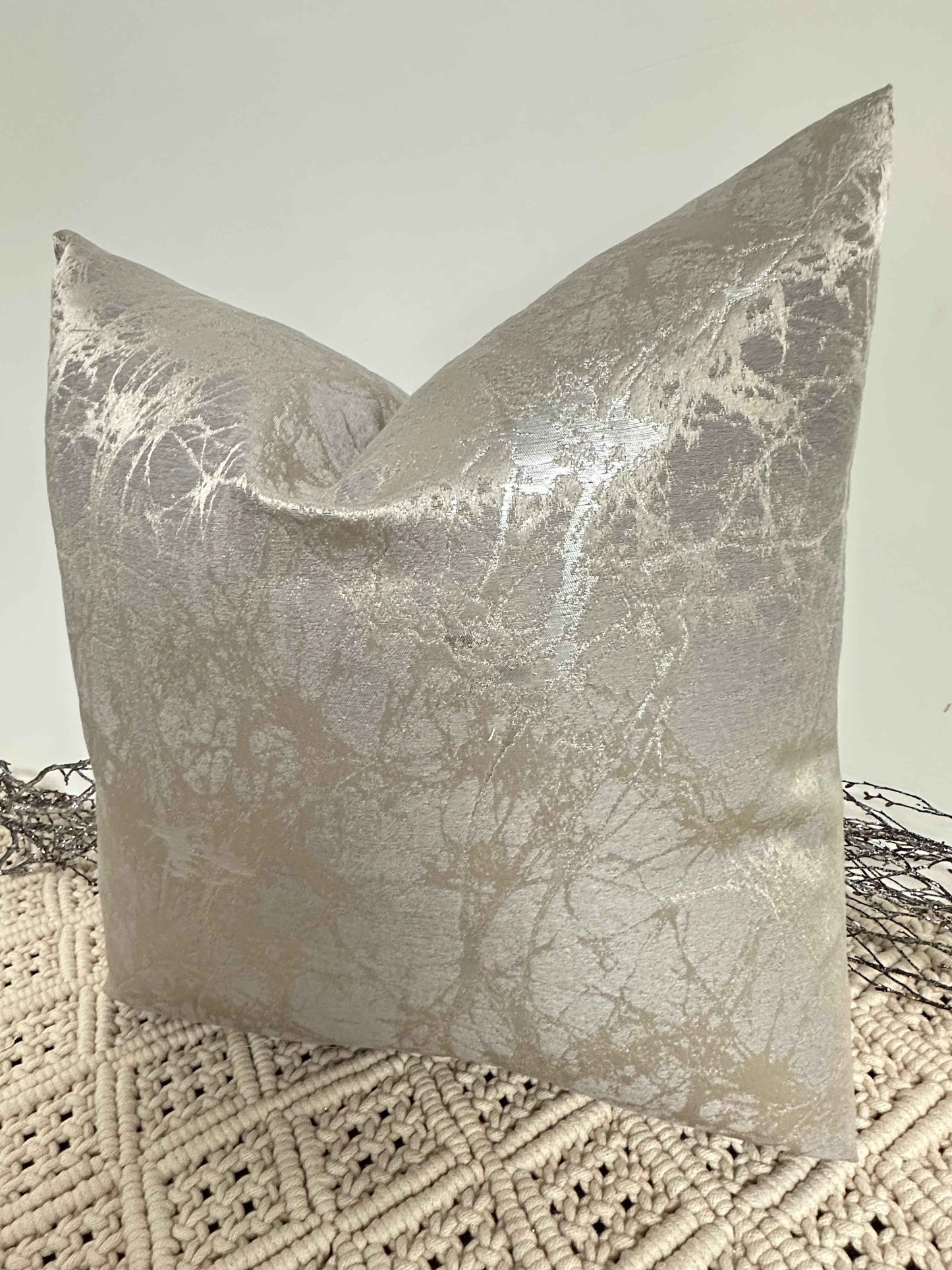 The Couture Cushion - The Silver Cooper - Style No. 137