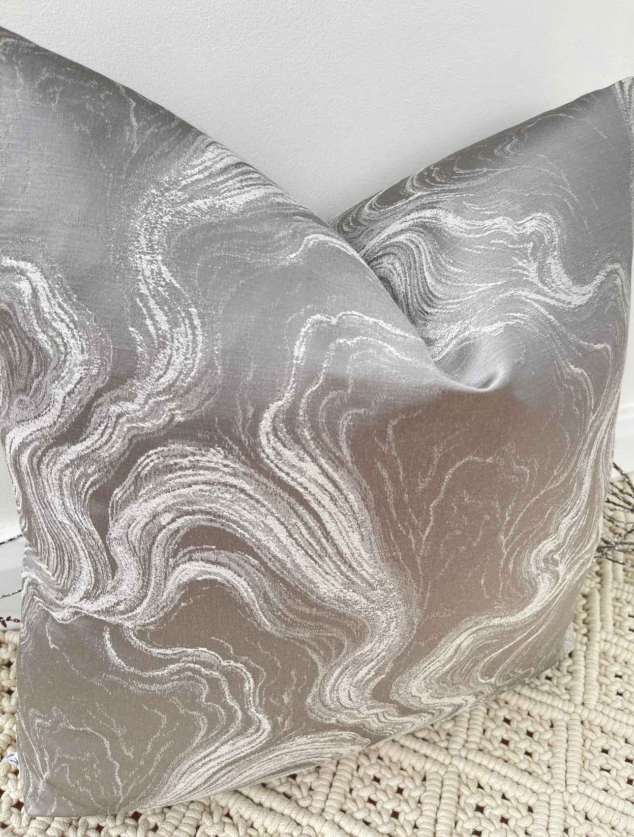 The Couture Cushion - The Silver Diane - Style No. 105 (Discontinued)
