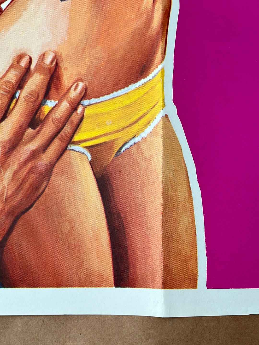 I'm Not Feeling Myself Tonight & Housewives On The Job (1976) Original UK Quad Cinema Poster