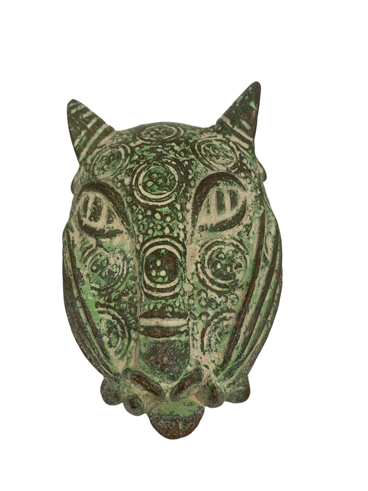 Benin Leopard Bronze - Sculpture (20.2)
