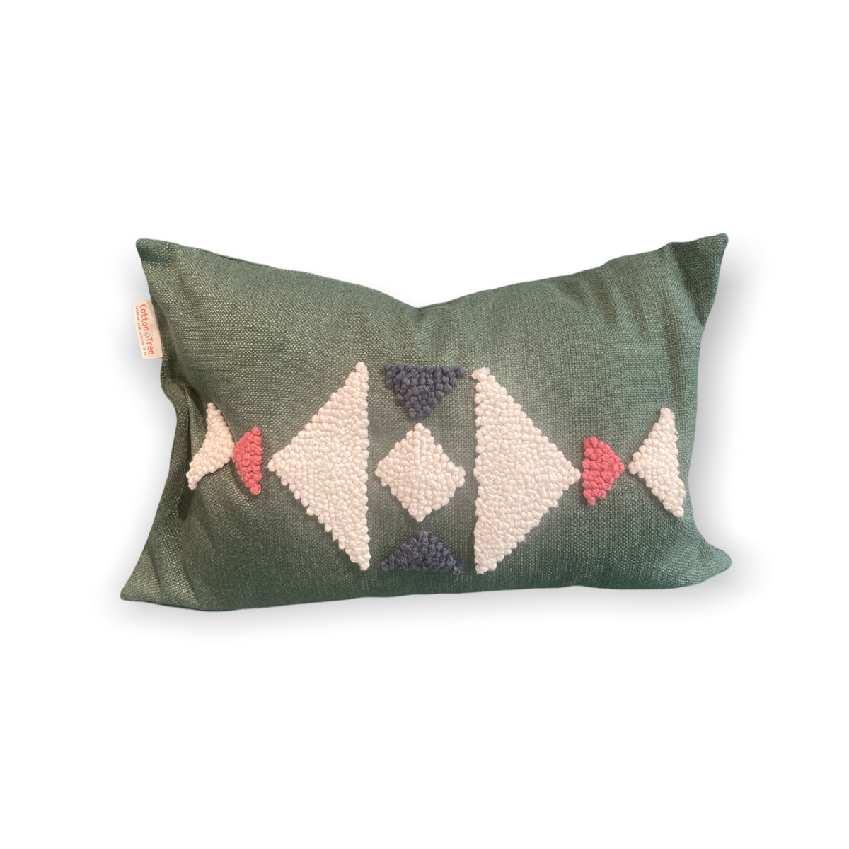 Punch Needle Cushion Cover - CW09 - AfriScandi Pattern 8