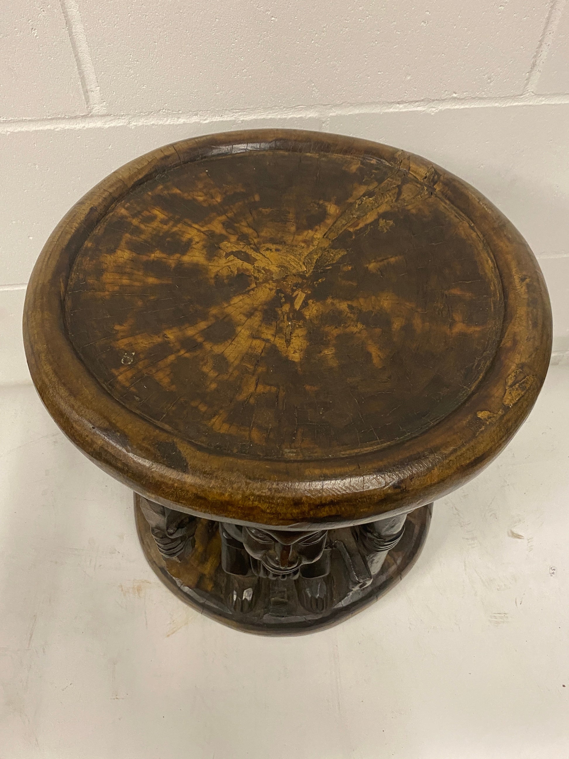 Baule stool - Hand carved - Ivory Coast (85.4)