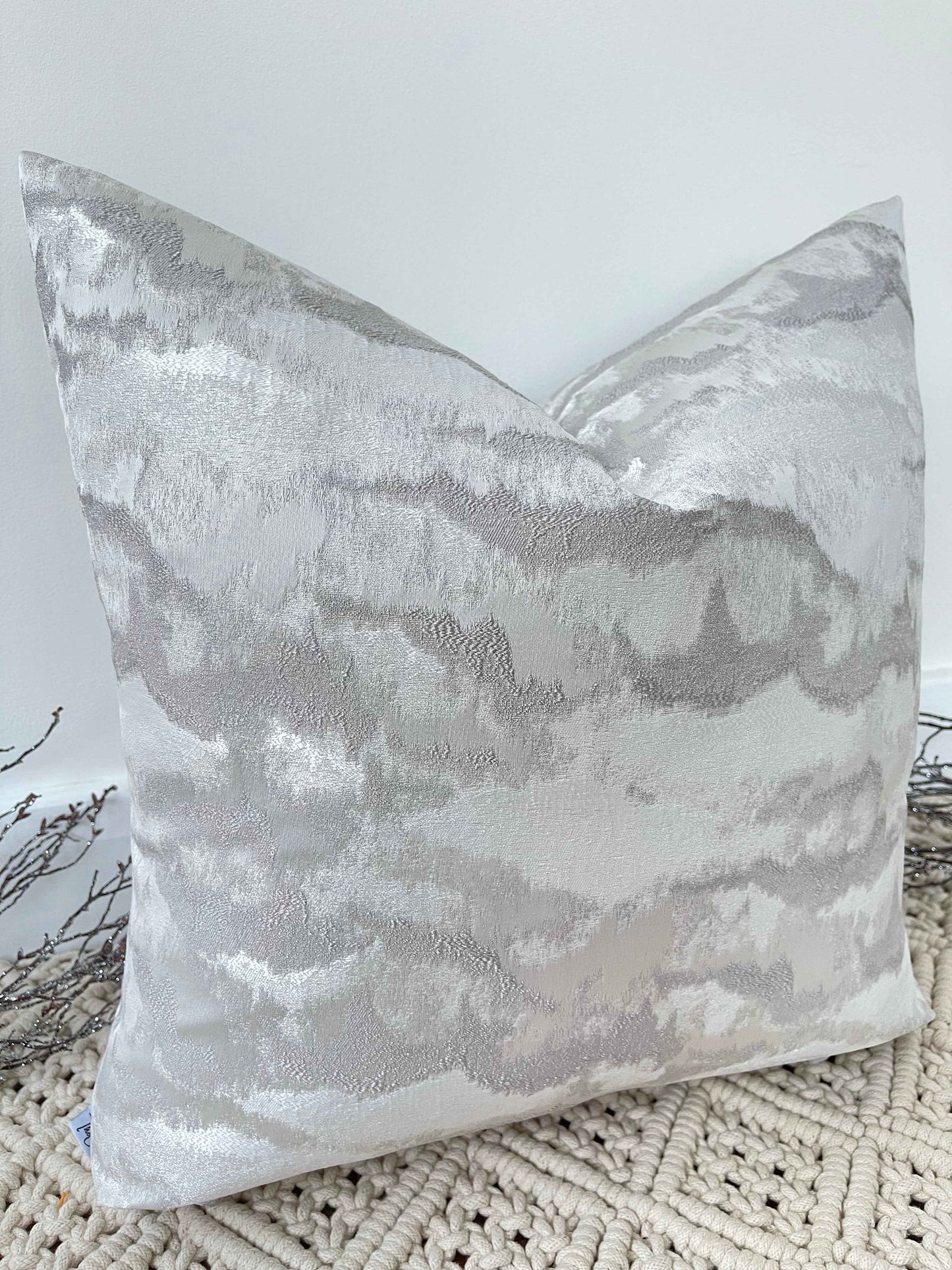 The Couture Cushion - The Silver Vestige - Style No. 97