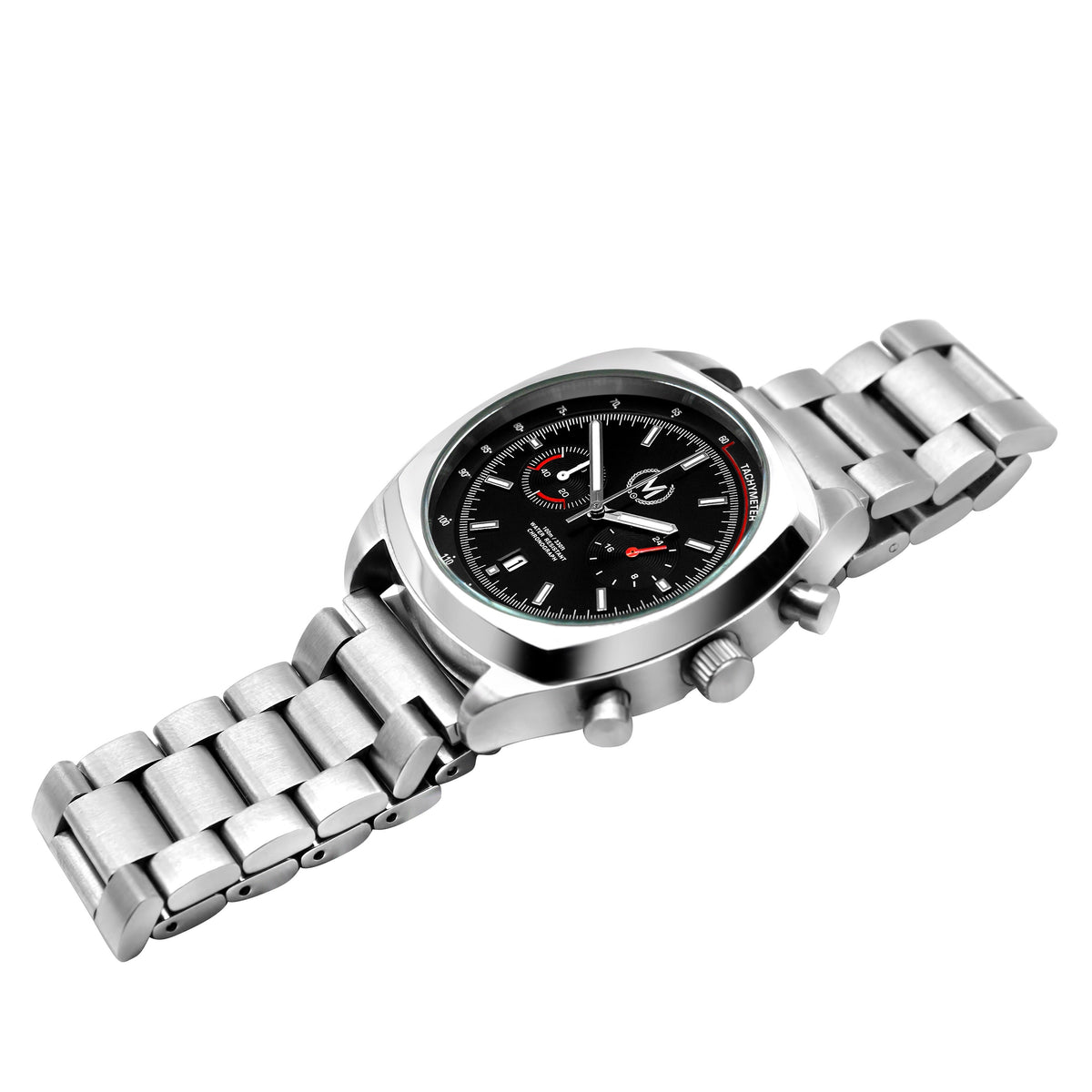 Classic Driver Chronograph, Metal Strap
