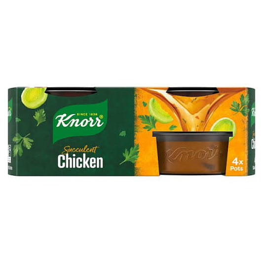 8 x Knorr  Stock Pots Chicken 4X 28 G