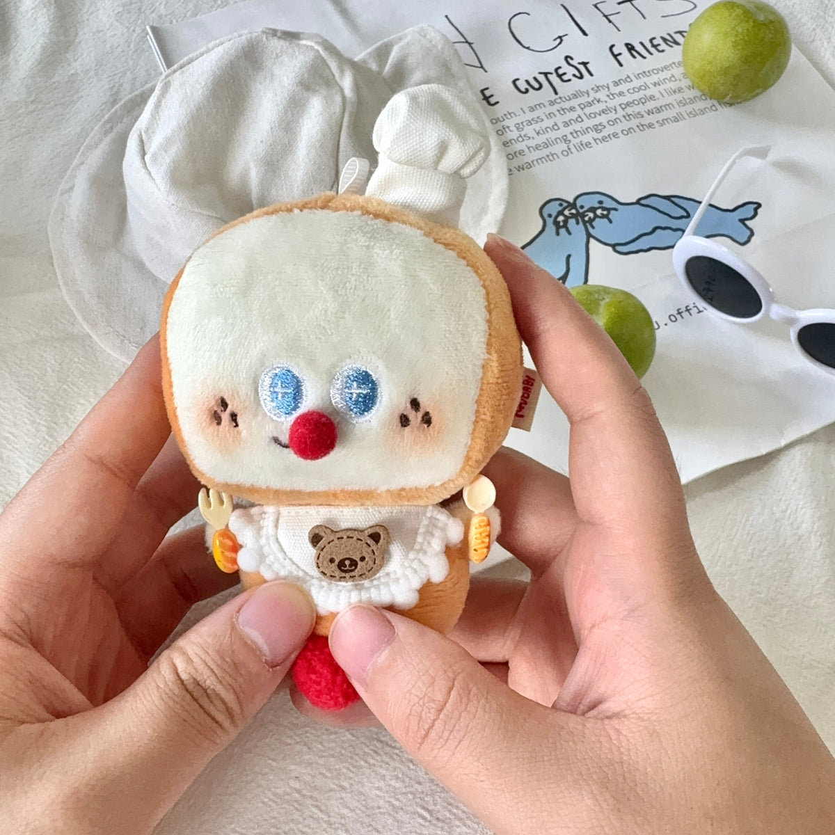 Fufu Baby | Mini Toast Baby Superman Toy