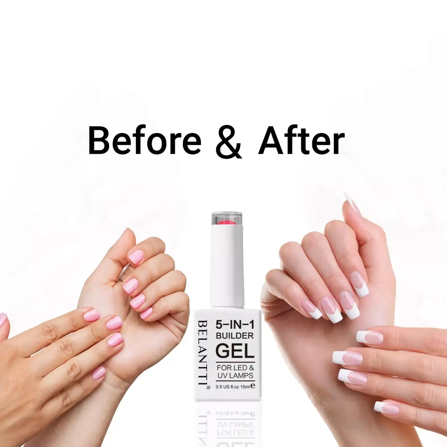 Belantti 5-in-1 Nail Builder Gel Polish UV LED (15ml)