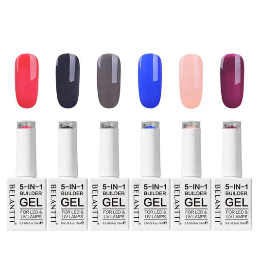 Belantti 5-in-1 Nail Builder Gel Polish UV LED (15ml)