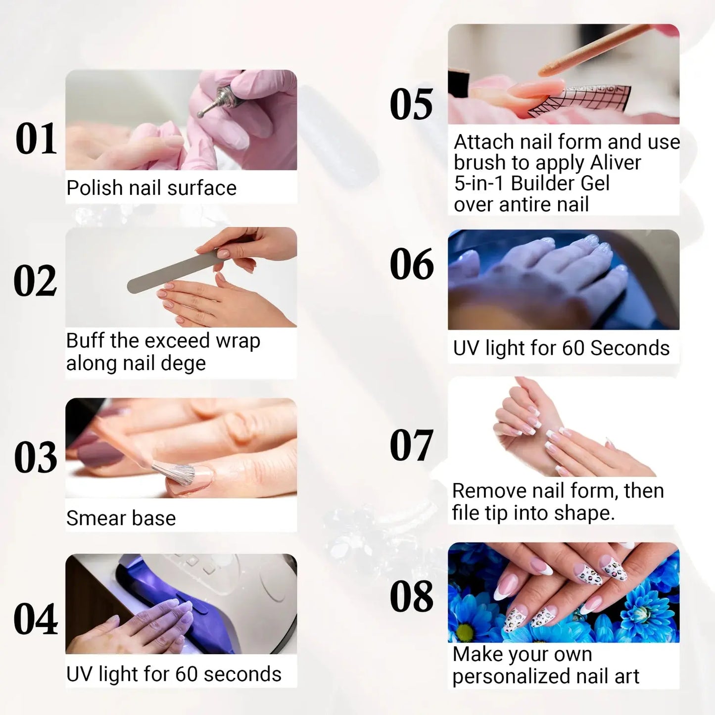 Belantti 5-in-1 Nail Builder Gel Polish UV LED (15ml)