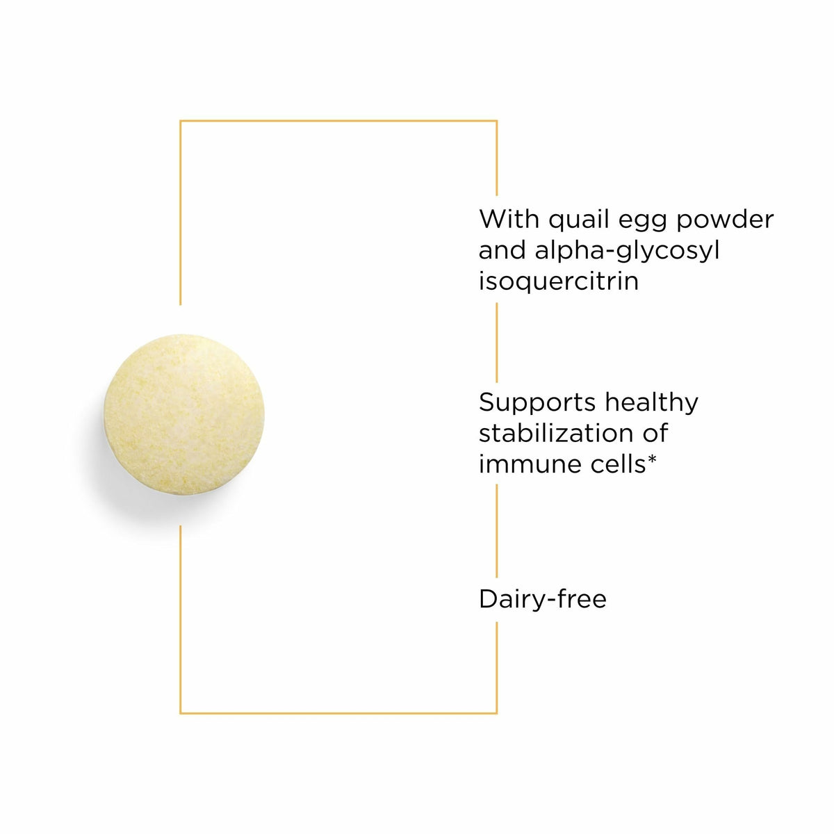 AllQlear Seasonal Immune Support – Quail Egg Powder, Berry Flavor, Dairy-Free | Integrative Therapeutics | 60 Chewable Tablets (30 Servings)