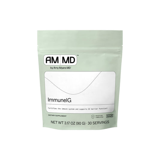 Amy Myers MD ImmuneIG - Dairy-Free Colostrum Alternative for Immune Function & GI Barrier Support | 3.17 oz (30 Servings)
