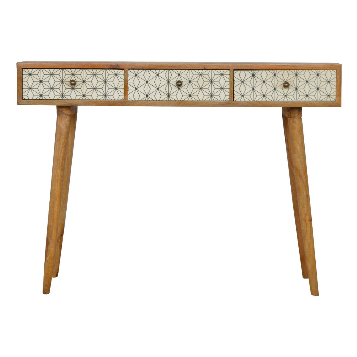 Chestnut Wave Entertainment Unit Chest of Drawers