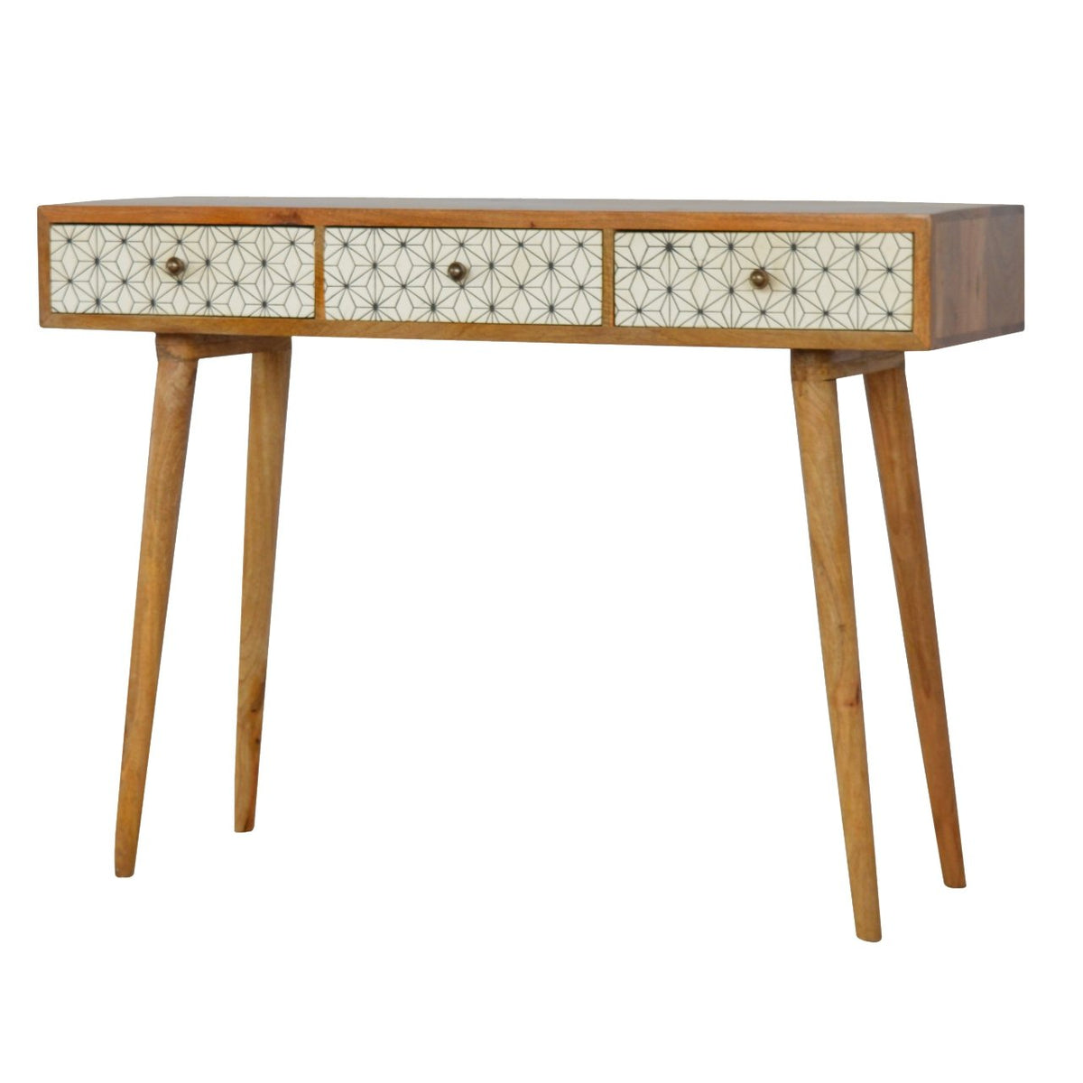 Chestnut Wave Writing Desk